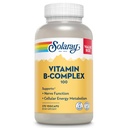 SOLARAYビタミンBコンプレックス100mg - 細胞エネルギー、神経および心臓の健康サポート - すべての8 Bコンプレックスビタミン - ビタミンB12、B1、B2、B3、B6、ナイアシン、葉酸およびビオチン - ビーガン、275サービング