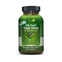 Irwin ナチュラルズ ミルク アコール トリプルデトックス — アドバンスト ライバー & デトックス サポート、60 液状 Softgels