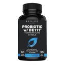 DE111 Strain (Bacillus subtilis) を使用した高度なプロバイオティクス。 プロバイオティクスを形成する胞子。 必要な冷凍無し。 11.5億組織。 女性と男性のためのプロバイオティクス。 60 野菜カプセル。