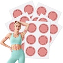 MOLATIN 30PCSボディ管理パッチ、男女兼用ウェルネスパッチ(ピンク)