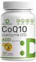 CoQ10 600mg、120カプセル - オメガ3脂肪酸100mg - 最大強度 - 最大の強度 - Bioavailable Coenzyme Q10サプリメント - 心臓、エネルギー、および脳の健康抗酸化サポート - 非GMO