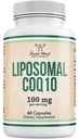 酸化防止のためのリポソームCoQ10の補足及びエネルギー サポート(サービングごとの100mg、60日の供給)、第三者はテストしましたり、Veganの金庫、二重木による非GMO