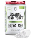 SteelFit Creapureのクレアチンの一水化物の粉、非flavored -人の及び女性のためのドイツによって微粉にされるクレアチンの粉-筋肉利益、頭脳の健康及び強さの建物のための体育館のワークアウトの栄養物の補足