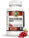 Berberine HCL 1200mg Premium、超高純度、純粋な60カプセル - Berberineサプリメント、サポート免疫システム、Berberine Plusは、ビターメロンフルーツ&バナナリーフエキスで強化