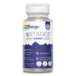SOLARAY Libido彼女のライフステージ - 女性の自然な潤滑とLibidoの増加をサポート - Shatavari、Fenugreek、有機Ashwagandhaカプセル - ホルモンなしで作られた - 30のサービング、60 VegCaps