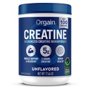 Orgain のクレアチンの Monohydrate の Micronized の粉、100 のサービング、Unflavored、サポート筋肉成長、ポストのワークアウトの回復および頭脳の健康、人及び女性のための人工的な添加物無し(包装の 5 月 Vary)