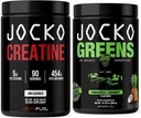 Jockoの燃料緑及びクレアチンの束-緑及びスーパーフードの粉+クレアチンの粉