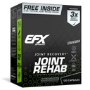 EFXスポーツジョイントリハブリカバリキット | Kre-Celazine® | モビリティ&ジョイントヘルス | 120カプセルクレアルカリンクレアチン + 2 oz 化粧クリーム