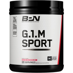 BARE PERFORMANCE NUTRITION, BPN G.1.M 行く 1 より多くのスポーツ, 持久力トレーニング燃料, 優れた炭水化物 & 電解液粉末式, 疲労を軽減, 塩水メロン, 25 サービング