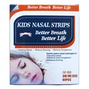 JERN 60 Count Natural Kids Nasal Strips - Better Breath Drug-Free Relief for Congestion, Allergies, Colds, Flu, Sinus, Snoring, Deviated Septum - Athletic Performance Nose Strips - Ages 5+