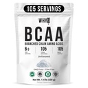 BCAAの粉2:1:1、非GMOの無添加、105のサービング、1.4のlb (630g)で混合する人および女性のための非吸収された分岐させた鎖のアミノ酸