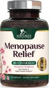 Menopause Supplements for Women - Menopause Relief Support Probiotics with Black Cohosh, Natural Support Supplements for Mild Hot Flashes & Night Sweats & PH Balance Support Supplement - 120 Capsules