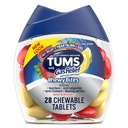 TUMS Chewy Bites ケブル アントエイド タブレット ガスリリーフ、レモン&イチゴ - 28 カウント