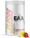 未加工 EAA のアミノ酸の粉、いちごのLemonade (25 のサービング) -強さ、持久力、回復及び細い筋肉成長のためのプレワークアウトのアミノのエネルギー粉-人及び女性のための BCAA のアミノ酸の補足