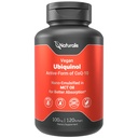 マニシス Ubiquinol 100mg 活性CoQ-10 より良い吸収のためのMCT油で乳化 | グルテンフリー・非GMO・大豆フリー | 心血管ウェルネス・抗酸化保護・ヘルシー肌※| 120 Softgels