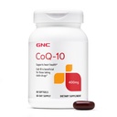 GNC CoQ-10 400mg - 心の健康と細胞エネルギーサポート栄養補助食品 - 健康な心血管系のための抗酸化剤 - 簡単にスワローソフトゲル - グルテンフリー - 60カウント(60の摂食)