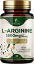 L-Citrulline による L-Arginine の余分強さの補足-自然なニトリクライドのプレクサーのブースターを支える筋肉-中心の健康サポート-人のためのアミノ酸エネルギー ブレンド、米国は- 60 カプセルをびん詰めにしました