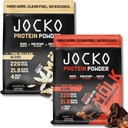 Jocko燃料タンパク質バンドル(2パック) - チョコレートピーナッツバター(2lb) +バニラ(2lb) - 筋肉の回復と成長をサポート