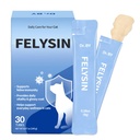 猫のためのFELYSIN L-Lysineによる医師 病気の免疫サポートサプリメント アレルギー救済、スネーズ、鼻水、風邪、水目の呼吸器の健康 ベータグルカン&タウリン - 30 個人的にパッケージ