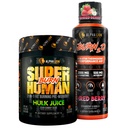 ALPHA LIONの頑固な脂肪質の損失の積み重ね–Superhumanはプレワークアウト+ Burn2Oの液体Lカルニチン2000mg (ShredBerry)を燃やします–男性及び女性のためのThermogenic脂肪燃焼の積み重ね–