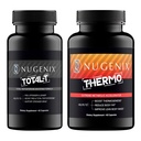 Nugenixの熱脂肪バーナーおよび人のための合計Tのテストステロンの補足