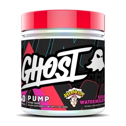 GHOSTポンプニトリクキサイドパウダー、Warheadsサワースイカ - 40サービング - 砂糖&Stim-Freeプレワークアウトサプリメント- L-Citrulline、Arginine Nitrate&L-Glutathione - 大豆&グルテンフリー、ビーガン