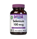 Bluebonnetセレン100mcgカプセル(L-セレノメチオニン) - 強力な抗酸化剤サポート - 女性&男性のためのアミノ酸複合セレンサプリメント - ビーガン、非GMO、グルテンフリー - 90野菜カプセル