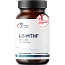 健康のための設計 L 5-MTHF - Quatrefolic L の Methylfolate の補足 1mg (1700mcg DFE) - 女性及び人のためのメチル化された Folate の補足-サポート メチル化-非GMO、グルテンフリー(120 カプセル)