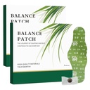 2PCS草のパッチ パッドのバランス–植物ベースの原料、快適な付着力の設計、容易なTopical使用は、腹部の慰めの非刺激の設計を促進します