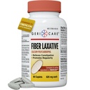 GeriCare 繊維の Laxative - 女性および人の 625mg カルシウム ポリカルボフィの補足 - 便秘および痔のための穏やかな有効な OTC の救助 - 不溶性の繊維のカプセル(90 の計算)