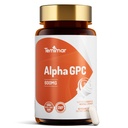 Alpha GPC 600mg, Bioavailable Choline Supplements, Supports Memory, Focus & Cognitive Function, Gluten Free, Non GMO, Made in USA, 60 Vegan Capsules