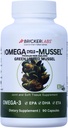 Bricker Labs Omega Cyclo - Mussel Joint Health Supplement、Premium New Zealand Green Lipped Mussel、Full Spectrum Omega Joint Supplements for Joint Health and Comfort、90カプセル