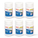 Rugby Meclizine Chewable Tablets 25mg - Anti-Nausea Medicine Helps with Motion Sickness - 100 Count (6 Pack)