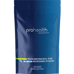 Pro Longevityバルクトランスレスベラトロールパウダー250グラム - 純粋な医薬品グレード、スクープあたり1000mg、優れた吸収性とバイオアベイラビリティ