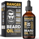 Leven Rose Beard Oil for Men and Beard Softener 100% Pure Natural for Bearded Men, Mustaches, and Moisturized Skin 1 oz by Ranger Grooming Co