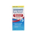 Bausch + Lomb Advanced Eye Relief – Maximum Redness Relief Eye Drops, 0.5 fl oz (15 mL)