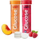 ELOVATE Fast Acting Glucose Tablets, Peach & Raspberry Variety – Raise Low Blood Sugar, 15g Per Serving, Chewable, Gluten Free – 2 Tubes (20 Count, Multiflavor)