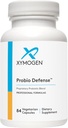 XYMOGEN Probio Defense - Pobiotics for Digestive Health - Daily Probiotic with Lactobacillus Rhamnosus Probiotic - Digestive Nutritional Supplements - Dairy Free Probiotics (84 Capsules)