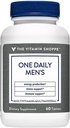 The Vitamin Shoppe One Daily Men's Multivitamin - Energy & Antioxidant Blend, Daily Multi-Mineral Supplement for Optimal Men's Health, Gluten & Dairy Free (60 Tablets)