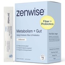Zenwise Health Daily Fiber Supplement with Prebiotics to Help Control Appetite and Support Digestive Health - Gut Health Support for Women & Men - 28 Count, Unflavored