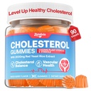 Cholesterol Lowering Supplements Gummies, Cholesterol Gummies with Plant Sterols & Stanols, Red Yeast Rice, Lower Cholesterol Naturally – Vegan, Non-GMO, Mixed Berry Flavor, 90Ct