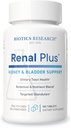 Biotics Research Renal Plus – 植物学、Glandular、栄養補助 最適腎機能 腎臓の健康及びサポート泌尿器機能–Ulva ursi、Buchuの葉、Echinacea、Cranberry–180Tabs