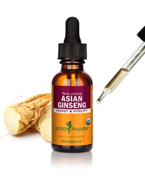 ハーブ Pharm アジア (Panax) Ginseng エネルギーおよびスタミナ サポートのための液体のエキス - 1 Ounce