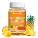 Vitamin B2 Gummies,Riboflavin 400mg Supplement with Magnesium for Adults,B2 Gummies for Migraine Relief* & Nervous System Support*,Vegan - 60 Counts