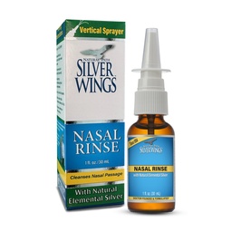 自然な道の銀製の翼のSinusの救助の自然な銀製の鼻のスプレー- 250ppm - 1oz - 2のパック