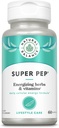 Natural Balance Super Pep | All Day Herbal Energy Supplement | with Eleuthero, Kola Nut, Gotu Kola, B-Vitamins & Chromium | 60 Capsules, 30 Servings
