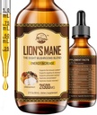 Lions Mane Supplement, Liquid Mushroom Extract Drops, 8 Mushrooms Complex for Cognitive Support and Immunity Boost, Up to 2 Month Supply, Mushroom Supplement with Lion's Mane, Cordyceps, Reishi