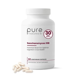 Saccharomyces Boulardii Probiotics 10 Billion CFU - アメリカ製 | いいえフィラー、特許取得済みのストレイン: Lynside CNCM I-3799 男性と女性のためのプロバイオティクス | 純粋なセラプロRx - 60カプセル