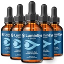 (5 Pack) LuminEye – Official Lumin Eye Nano Formula Sublingual Drops with Natural Ingredients – Oral Supplement for Vision Clarity, Floaters & Gentle Eye Care | Not Direct-to-Eye (150 Servings)