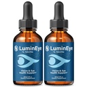 (2 Pack) LuminEye – Official Lumin Eye Nano Formula Sublingual Drops with Natural Ingredients – Oral Supplement for Healthy Vision, Clarity & Gentle Eye Care | Not Direct-to-Eye (60 Servings)